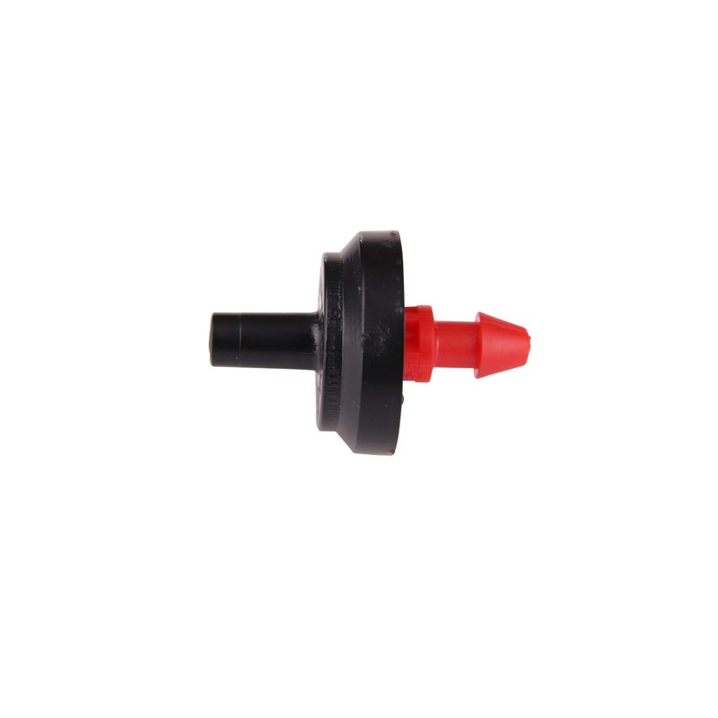 Raindrip PC2050B Pressure Compensating Dripper, 50-Pack, Red/Black - Image 3